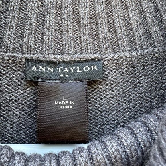 Gray Turtleneck Sweater Dress - Picture 3 of 5